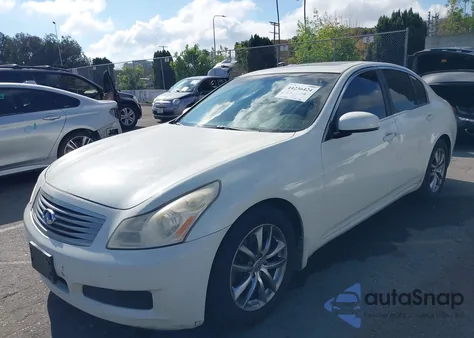 2007 Infiniti G35X z USA, uszkodzony, nr VIN JNKBV61F77M809335